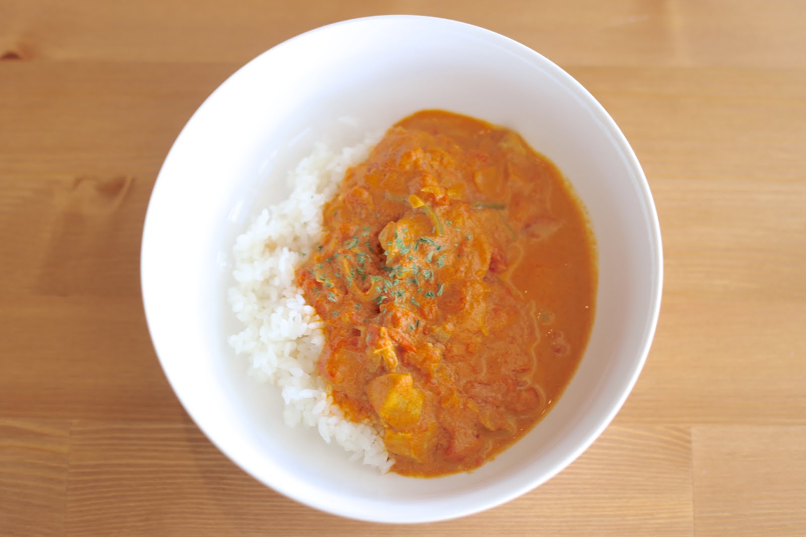 さっぱり酸味のチキンカレー
