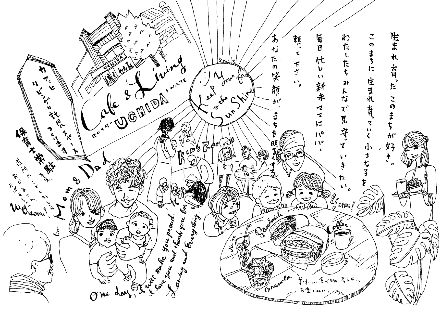 オープン後のイメージ。